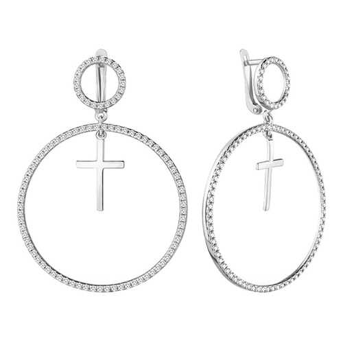 Серьги Aquamarine 48529А.5 в Фианит-Ломбард