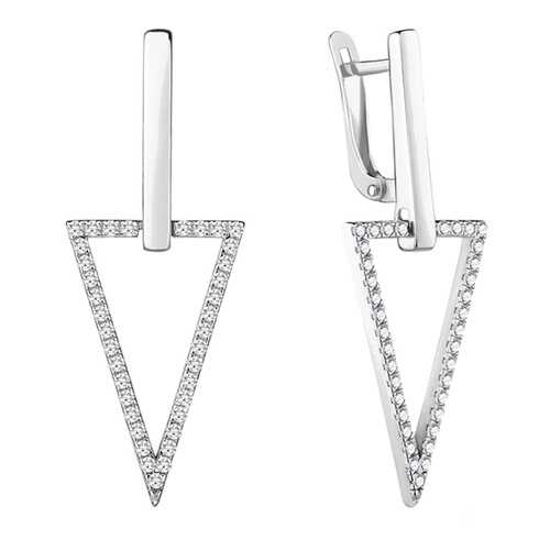 Серьги Aquamarine 48559А.5 в Фианит-Ломбард