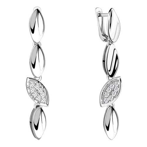 Серьги Aquamarine 48596А.5 в Фианит-Ломбард