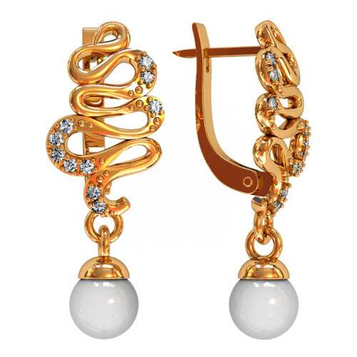 Серьги Приволжский ювелир 362808-FA11ZM07 в Фианит-Ломбард