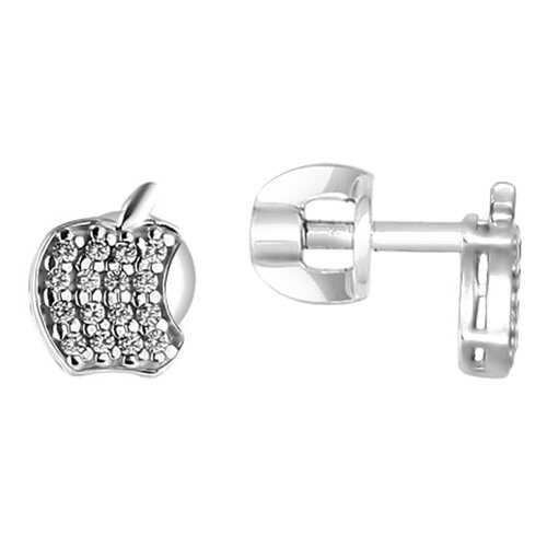 Серьги-пусеты «apple» с фианитами SOKOLOV 94021189 в Фианит-Ломбард