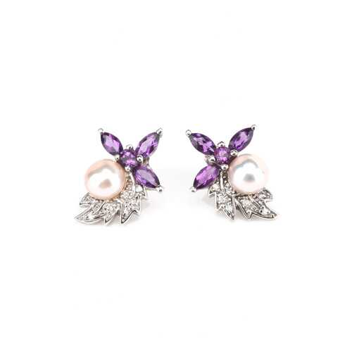 Серьги YOUKON АЕ 23702 в Фианит-Ломбард