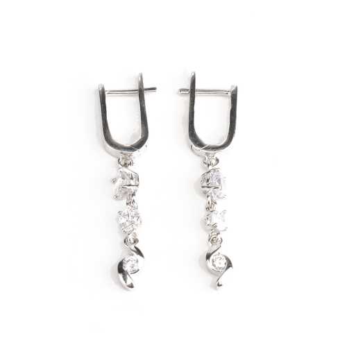 Серьги YOUKON OE 10679Е в Фианит-Ломбард