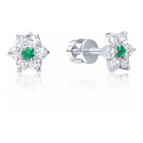 Серьги женские SKAZKA Natali Romanovoi 23695 в Фианит-Ломбард