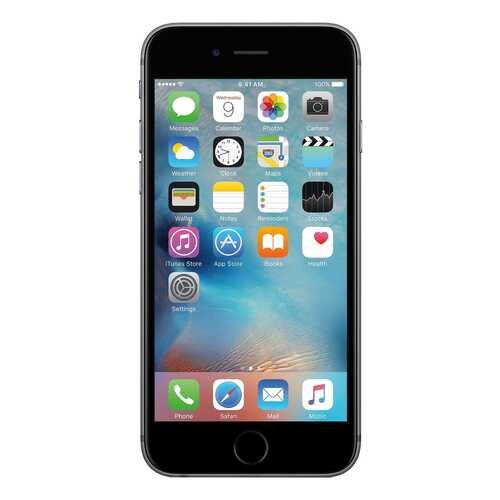 Смартфон Apple iPhone 6s 64Gb Space Gray (FKQN2RU/A) восстановленный в Фианит-Ломбард