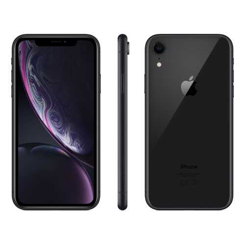 Смартфон Apple iPhone XR 64GB Black (MRY42RU/A) в Фианит-Ломбард