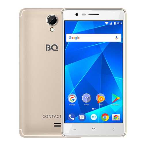 Смартфон BQ BQ-5001L Contact 8Gb Gold в Фианит-Ломбард
