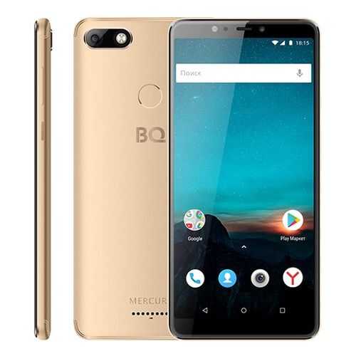 Смартфон BQ BQ-6016L Mercury Gold в Фианит-Ломбард