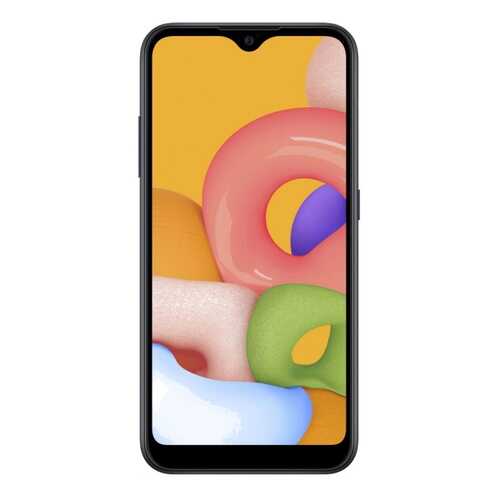 Смартфон Samsung Galaxy A01 16Gb Black (SM-A015F) в Фианит-Ломбард