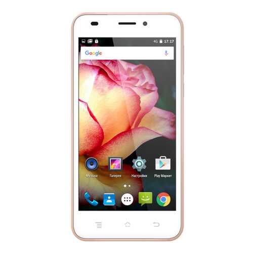 Смартфон teXet TM-5017 8Gb Pink Gold в Фианит-Ломбард