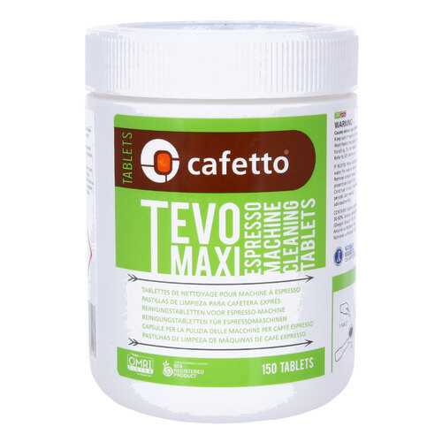 Средство для чистки рожковых кофемашин Cafetto TEVO Maxi Tablets 150 в Фианит-Ломбард