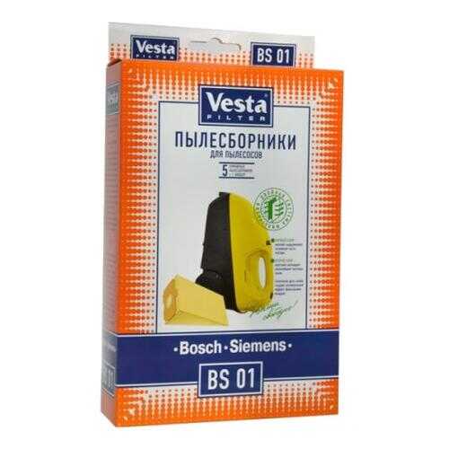 Комплект пылесборников Vesta FILTER, BS 01 в Фианит-Ломбард