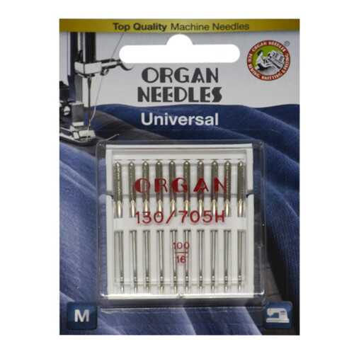 Иглы Organ универсальные 10/100 Blister в Фианит-Ломбард