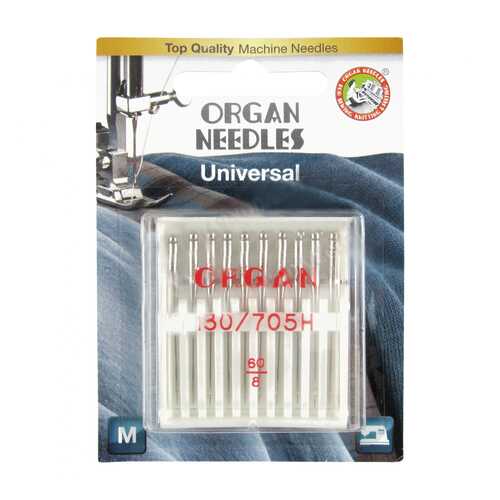 Иглы Organ универсальные 10/60 Blister в Фианит-Ломбард