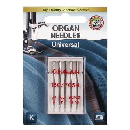 Иглы Organ универсальные 5/110 Blister в Фианит-Ломбард