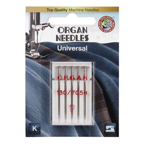 Иглы Organ универсальные 5/80 Blister в Фианит-Ломбард