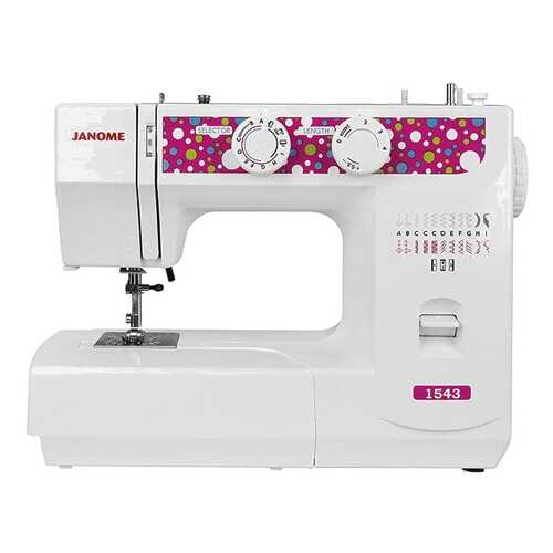 Швейная машина Janome 1543 белый в Фианит-Ломбард