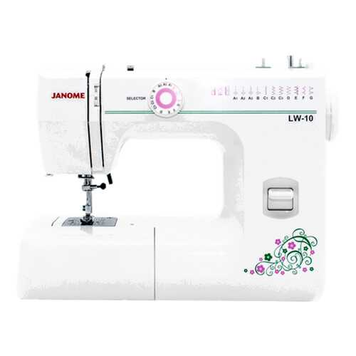 Швейная машина Janome LW-10 Белый в Фианит-Ломбард