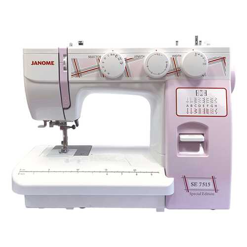 Швейная машина Janome SE 7515 Spesial Edition в Фианит-Ломбард
