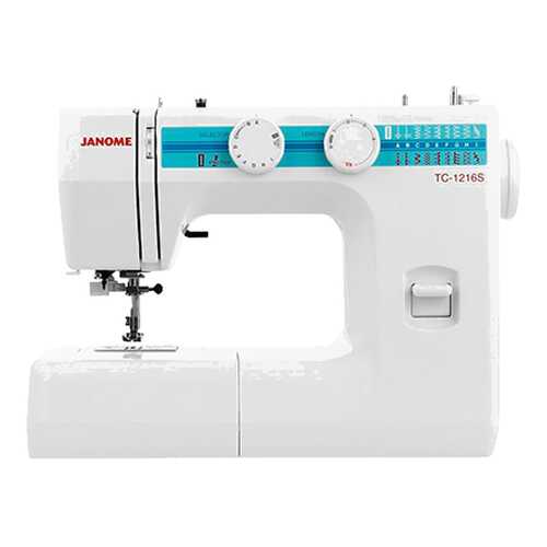 Швейная машина Janome TC-1216S Белый в Фианит-Ломбард