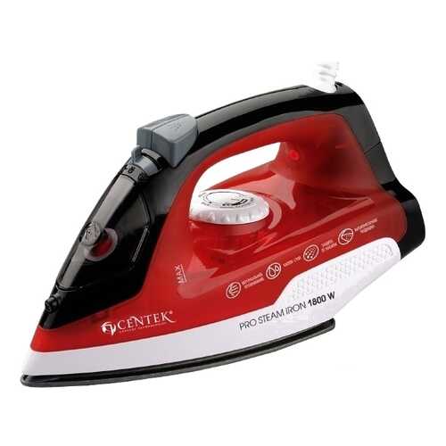 Утюг Centek CT-2347 Red в Фианит-Ломбард