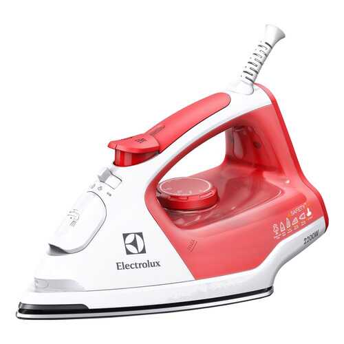 Утюг Electrolux 3 Safety Plus EDB5210 White/Red в Фианит-Ломбард