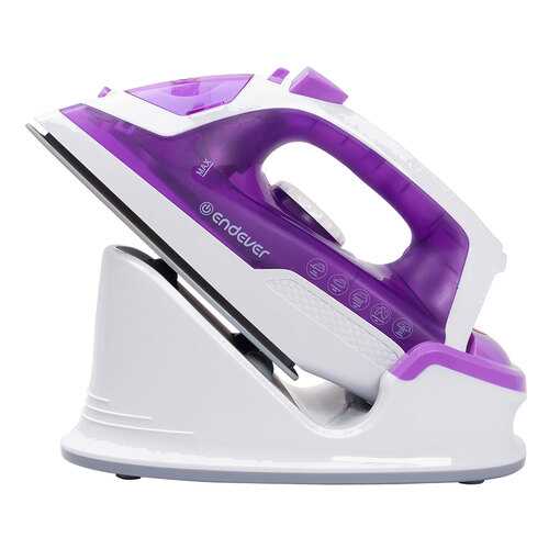 Утюг Endever Delta 120 White/Purple в Фианит-Ломбард