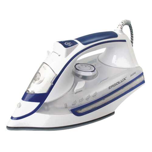 Утюг Ergolux ELX-SI03-C35 White/Grey/Blue в Фианит-Ломбард
