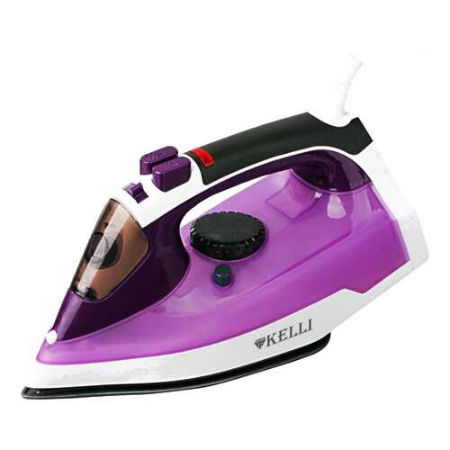 Утюг KELLI KL-1621 Purple в Фианит-Ломбард