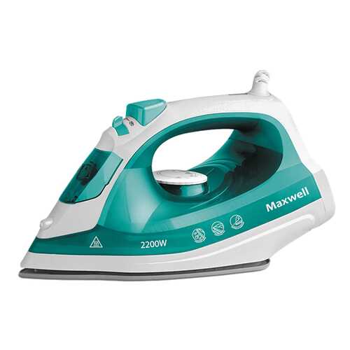 Утюг Maxwell MW-3039 White/Green в Фианит-Ломбард