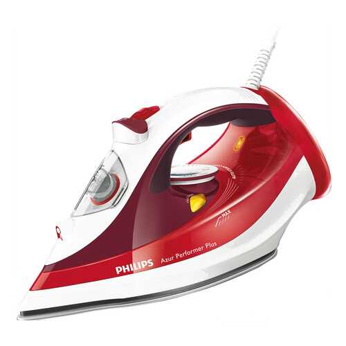 Утюг Philips Azur Performer Plus GC4516/40 White/Red в Фианит-Ломбард