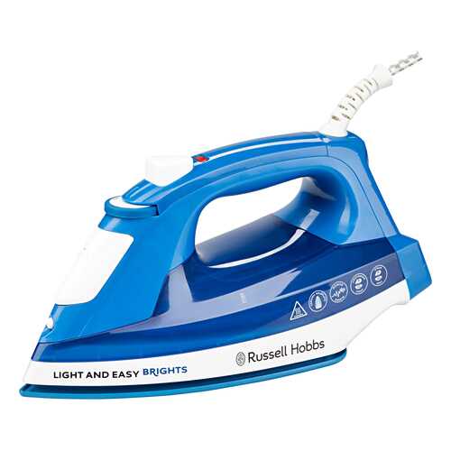 Утюг Russell Hobbs Light & Easy Brights 24830-56 White/Cyan в Фианит-Ломбард