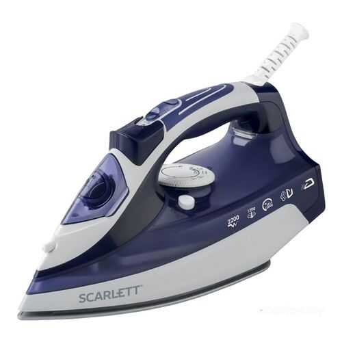 Утюг Scarlett SC-SI30K21 White/Purple в Фианит-Ломбард
