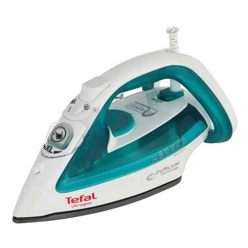Утюг Tefal Ultragliss ECO FV4921E0 White/Cyan в Фианит-Ломбард