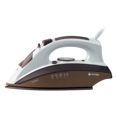 Утюг VITEK VT-1201 White/Brown в Фианит-Ломбард
