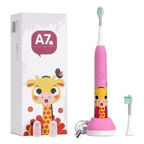 Электрическая зубная щетка APIYOO A7 Pink в Фианит-Ломбард