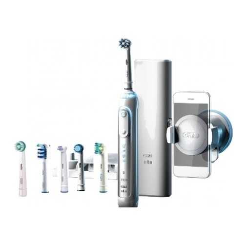 Электрическая зубная щетка Braun Oral-B Genius 8000 (D701.565.5XC) в Фианит-Ломбард