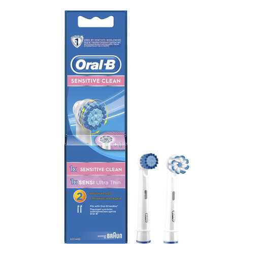 Насадка для зубной щетки Braun Oral-B EB17S Sensetive Clean 2 шт в Фианит-Ломбард