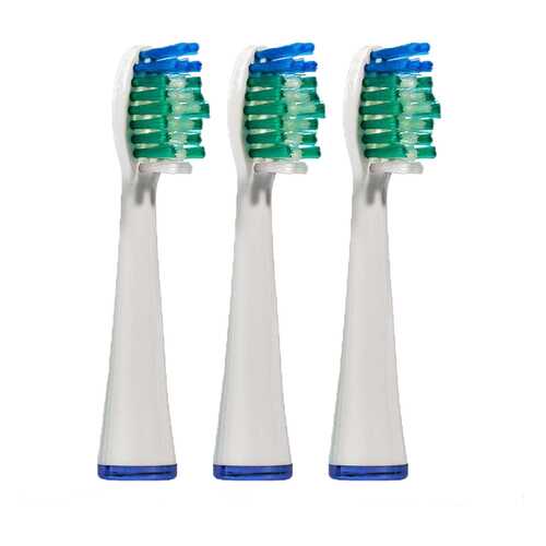 Насадка для зубной щетки SRSB-3E White/Blue 3 шт в Фианит-Ломбард