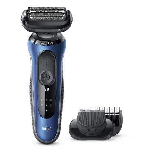 Электробритва Braun Series 6 60-B1500s Blue в Фианит-Ломбард