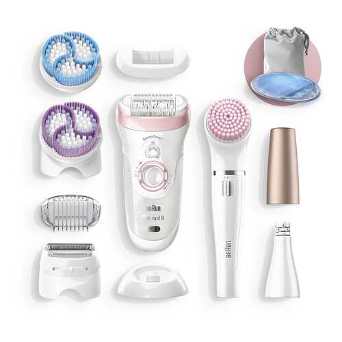 Эпилятор Braun SES 9-975 BS WD + Эпилятор FaceSpa в Фианит-Ломбард