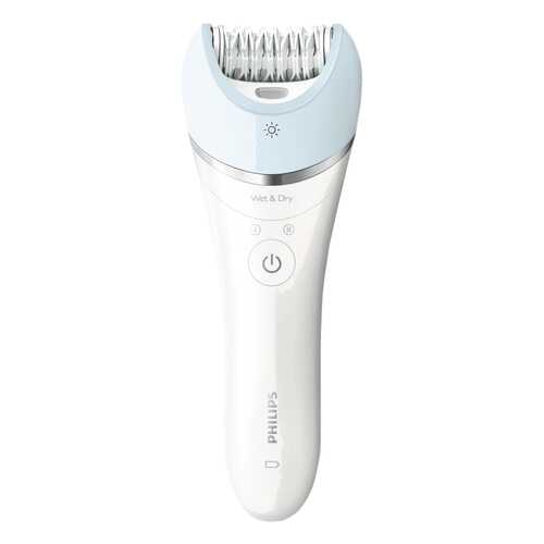 Эпилятор Philips Satinelle Advanced BRE605/00 Белый, голубой в Фианит-Ломбард