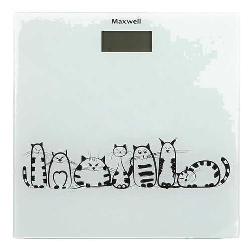 Весы напольные Maxwell MW-2675 W White в Фианит-Ломбард
