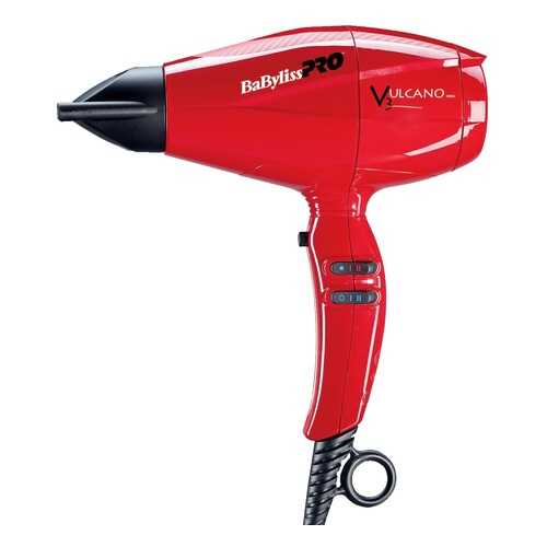 Фен Babyliss Pro Vulcano Ionic BAB6180IRE Red в Фианит-Ломбард