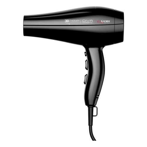 Фен GA.MA Diva Ceramic Ion GH3536 Black в Фианит-Ломбард