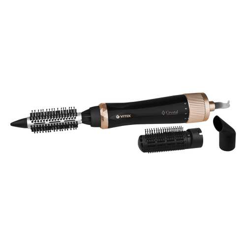 Фен-щетка VITEK VT-8243 Black/Gold в Фианит-Ломбард