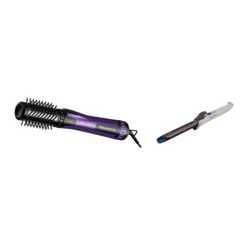 Комплект Фен-щетка Rowenta Brush Activ Compact CF9524 + Электрощипцы Rowenta CF3810 в Фианит-Ломбард