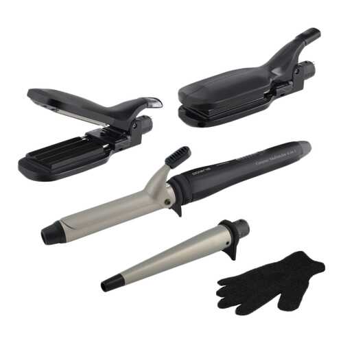 Мультистайлер Polaris Ceramic Multistyler 4-in-1 PHS 3058K Silver/Black в Фианит-Ломбард