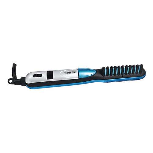 Расческа-выпрямитель ZIMBER ZM-10658 Blue/Black в Фианит-Ломбард