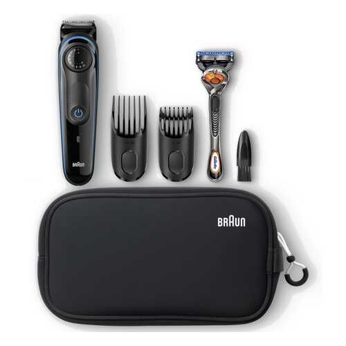 Триммер для бороды Braun BT3940TS + Бритва Gillette в Фианит-Ломбард